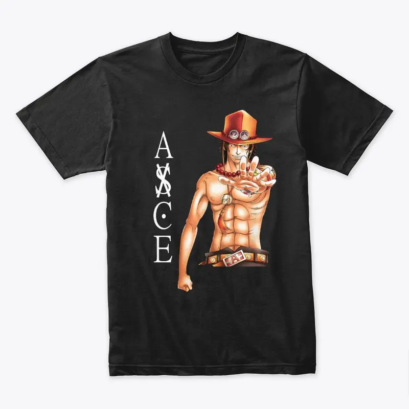 Ace t-shirt one piece premium tee